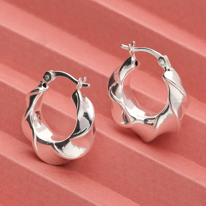 Sterling Silver Earring