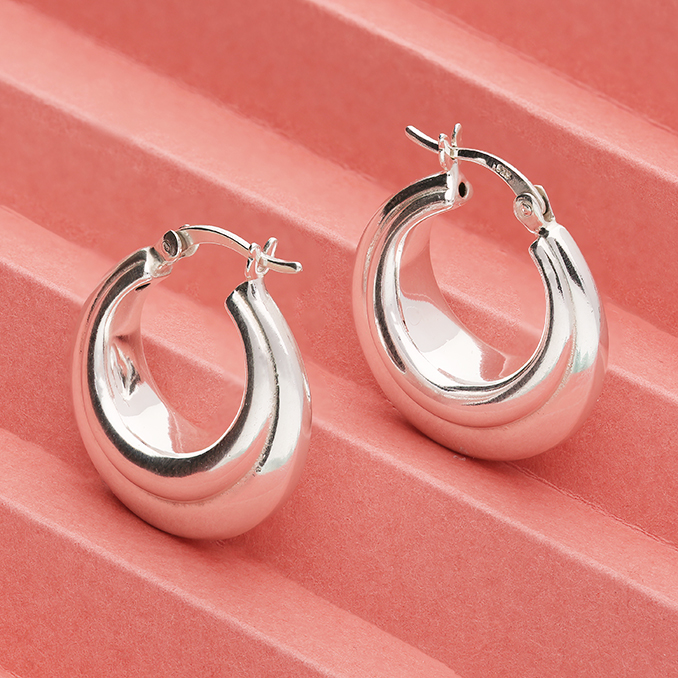 Sterling Silver Earring