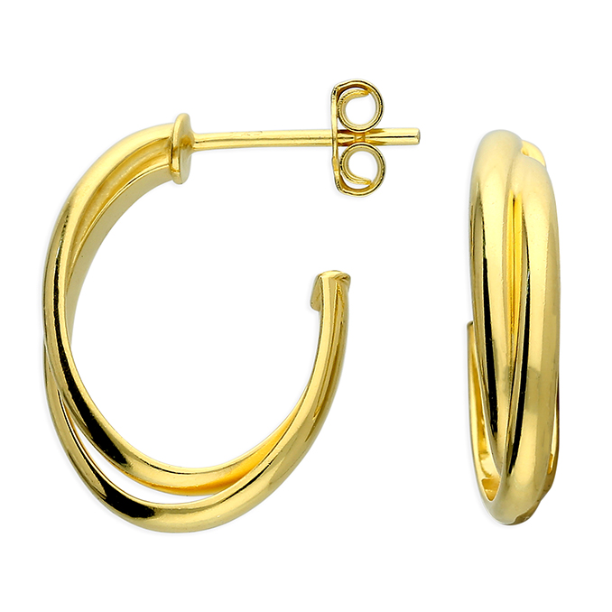 H6720/Y - Sterling Silver Earrings