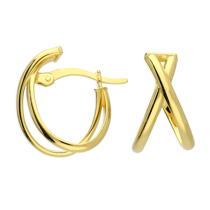 H6723/Y - Sterling Silver Earrings
